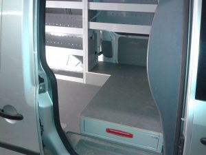 Inrichting bedrijfsauto