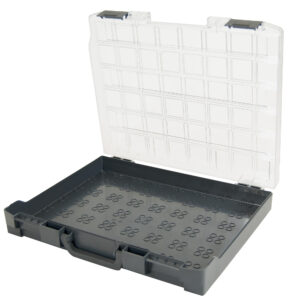 Plastic assortment case empty