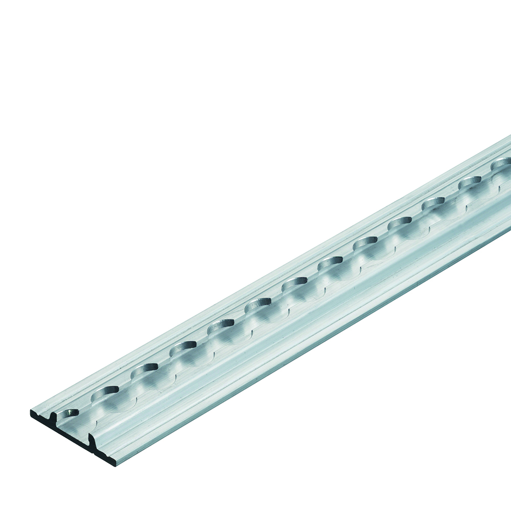 System rail alu with flange L=1000 mm