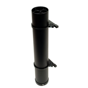 Zevim threaded rod holder with division (3-compartment) incl. 2 bev. brackets