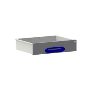 Drawer HD B0447xD360xH105 mm gray/blue