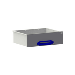 Drawer HD B0447xD360xH140 mm gray/blue