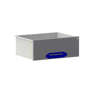 Drawer HD B0447xD360xH175 mm gray/blue