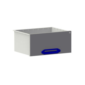 Drawer HD B0447xD360xH210 mm gray/blue