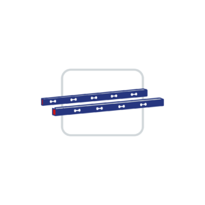 Frame profiles with fitting profile